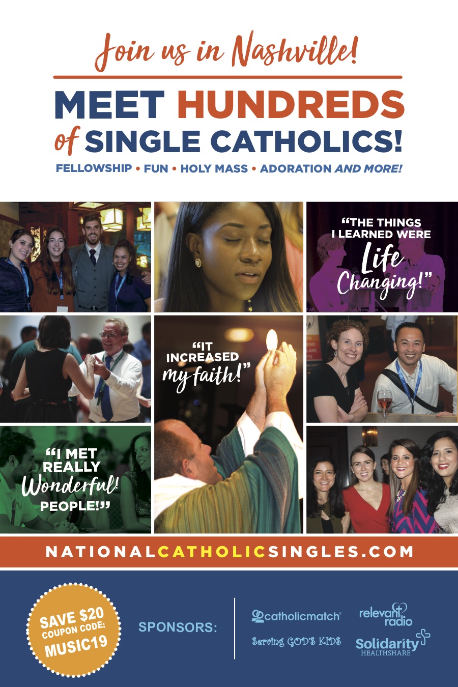 Share Us « National Conference for Single Catholics